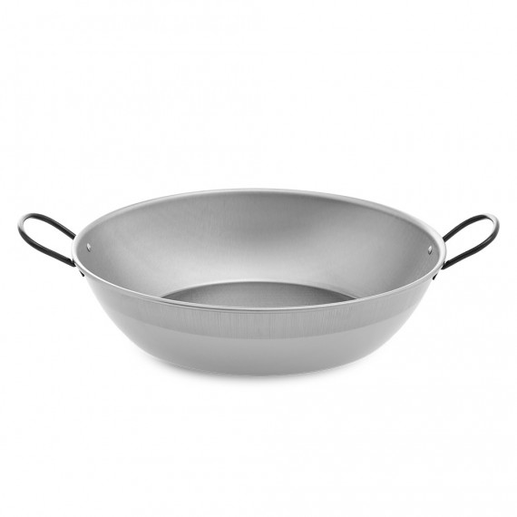 Sarten honda pulida con asas ø50cm. vaello