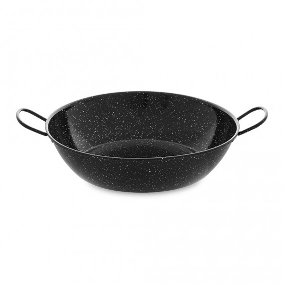 Sarten honda esmaltada con asas ø50cm. vaello
