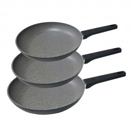 Set 3 sartenes antiadherentes "professional line" ø20 / ø24 / ø28 cm