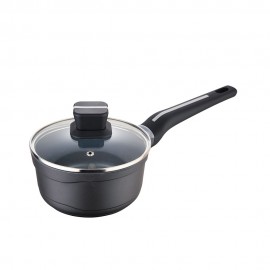 Cazo de aluminio fundido ind con tapa bistro grey ø16 x 8 cm