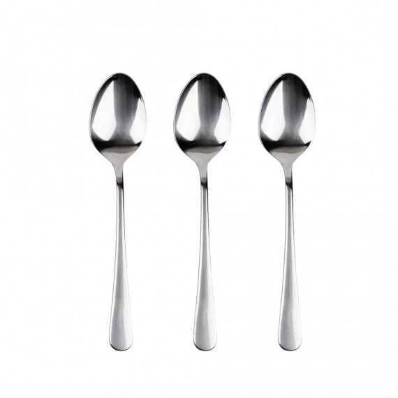 Set 3 unid.. cuchara de acero inoxidable reciclado brillo natur sg7767 san ignacio