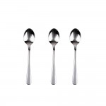 Set 3 unid. cucharilla de acero inoxidable reciclado brillo natur sg7768 san ignacio
