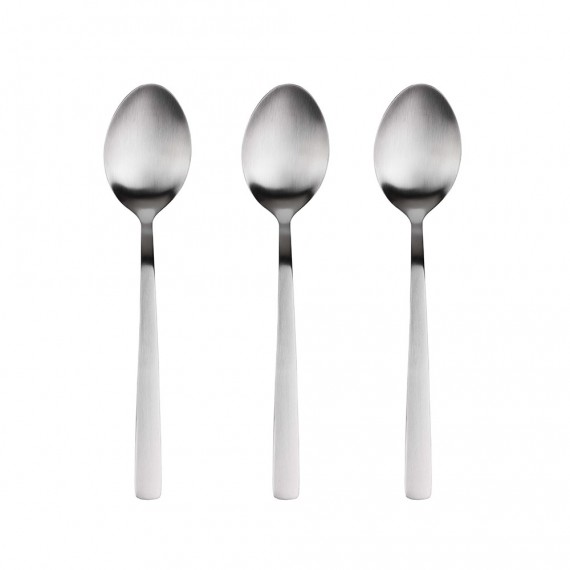 Set 3 unid. cuchara de acero inoxidable reciclado mate root sg7772 san ignacio