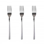 Set 3 unid. tenedor acero inoxidable reciclado brillo earth sg7776 san ignacio