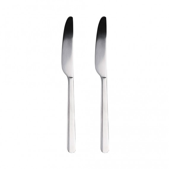 Set 2 unid. cuchillo acero inoxidable reciclado brillo earth sg7779 san ignacio