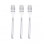 Set 3 unid. tenedores para postre de acero inoxidable mate root sg7780 san ignacio