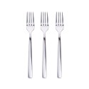 Set 3 unid. tenedores para postre de acero inoxidable brillo earth sg7782 san ignacio