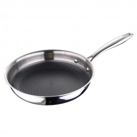 Sarten de acero inoxidable hi-tech 3 ø24 cm