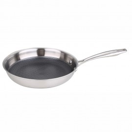Sarten de acero inoxidable hi-tech 3 ø28 cm