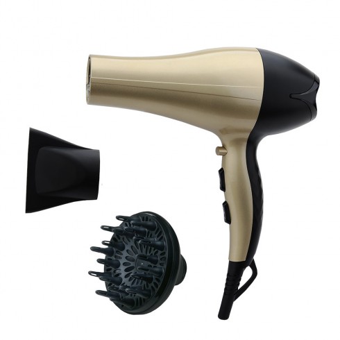 Secador de cabello con difusor ionico 1900-2300w edm