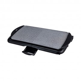 Tabla de asar efecto piedra 2000 w 61,5 x 31 x 8 cm