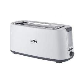 Tostadora doble ranura larga white design 1400 w