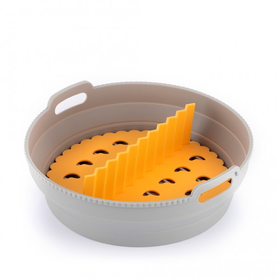Cesta de silicona plegable para freidora de aire v0103780 innovagoods