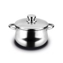 Olla inoxidable silverinox 6,8l + tapa acero inoxidable 18/10 fagor ø24x15cm