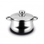 Olla inoxidable silverinox 6,8l + tapa acero inoxidable 18/10 fagor ø24x15cm