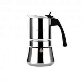 Cafetera etnica de acero inoxidable 18 / 10, 10 tazas