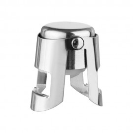 Tapón para cava/champagne, acero inoxidable