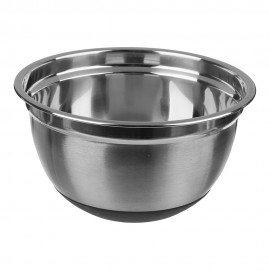Bol mezclador inoxidable con base antideslizante ø25 cm 4.5 l