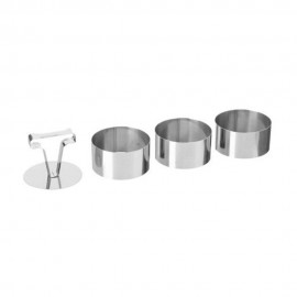Moldes para emplatar modelos variados, 3 uds