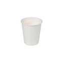 Pack con 30 unid. vasos de cartón blancos 120cc best products green