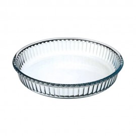 Fuente plana redonda para horno ø26 cm