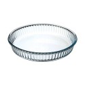 Fuente plana redonda para horno ø26cm