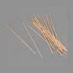 Blister 100 pinchos de madera higienicos de 200x2mm