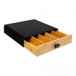 Caja de almacenamiento de todo tipo de capsulas coleccion 'noir kitchen'