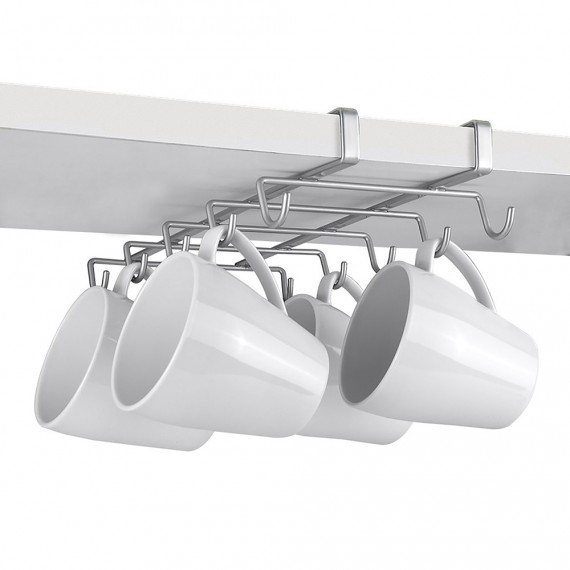 Colgador 10 tazas 'my-mug' 28x14x6cm metaltex