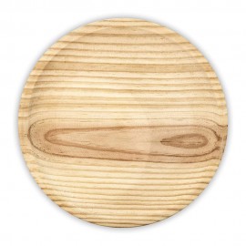 Plato de madera especial para pulpo ø22 cm