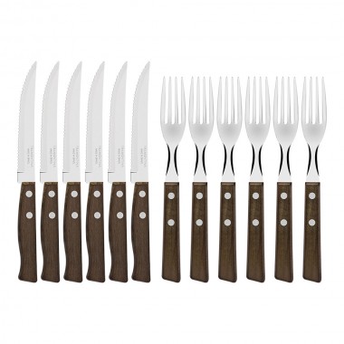 Juego para asado 12 piezas tradicional tramontina