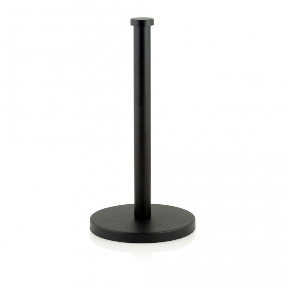 Portarrollo de metal negro ø16x32cm cc70004 andrea house