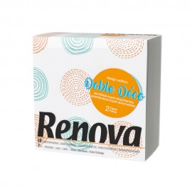 Servilletas doble deco 33 x 33 cm, 60 uds