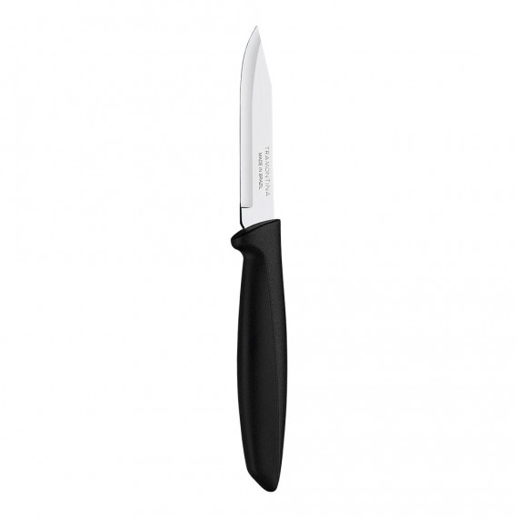 Cuchillo para legumbres y frutas 3" plenus negro tramontina