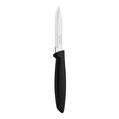 Cuchillo para legumbres y frutas 3" plenus negro tramontina