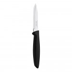 Cuchillo para legumbres y frutas 3" plenus negro tramontina