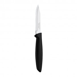 Cuchillo para legumbres y frutas plenus negro 7,7 cm