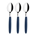 Juego de cucharas para té 3 piezas ipanema azul 13,9cm tramontina