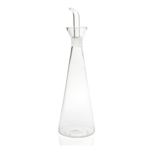 Aceitera de vidrio ø8x28,5cm 500ml ms64322 andrea house