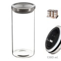 Tarro de cristal con tapa de metal 1380ml kozina