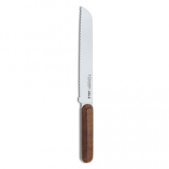 Cuchillo panero oslo 20 cm - 8" 3 claveles