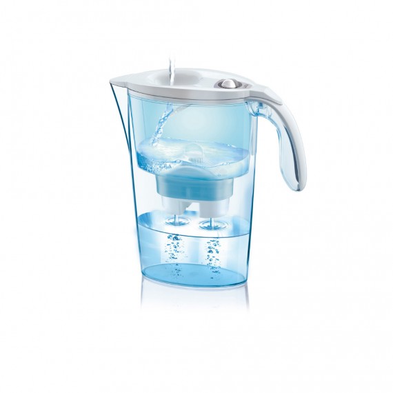 Jarra filtrante laica stream mecanica j31-cc blanca 2,3l j31-cc