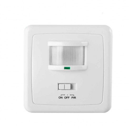 Detector de movimiento de empotrar 140° deteccion 12m edm