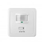 Detector de movimiento de empotrar 140° deteccion 12m edm