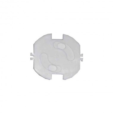 Tapa de enchufe giratorios base t/tl (blister 10 unid.) edm
