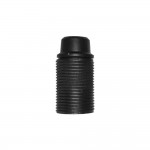 Portalamparas roscado e14 homologado negro solera 6584crn