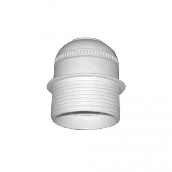 Portalamparas semi-roscado blanco e27 solera 6829ctb