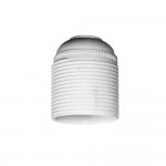 Portalamparas roscado e27 blanco homologado solera 6829crb