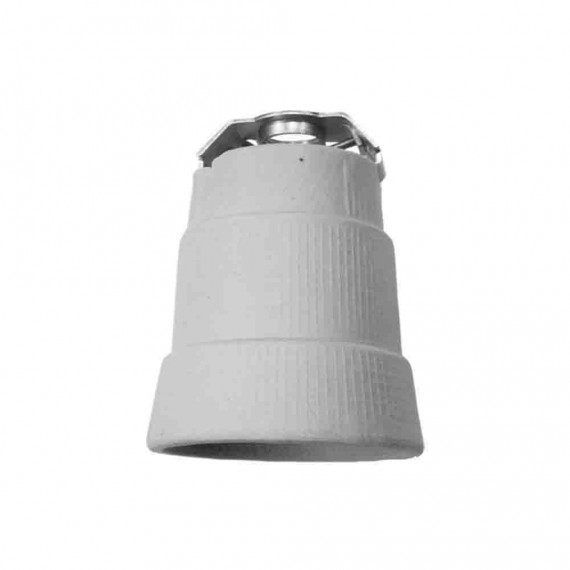 Portalamparas porcelana e40 (goliat) solera 777b