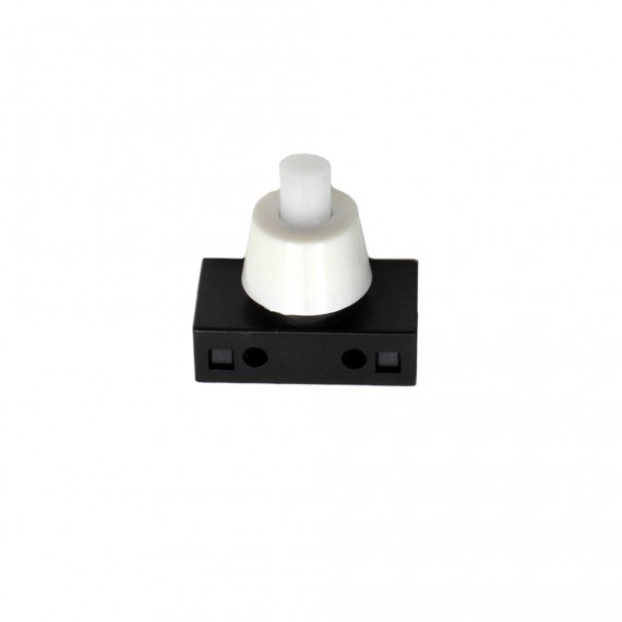 Interruptor unipolar pulsador 2a 250v blanco